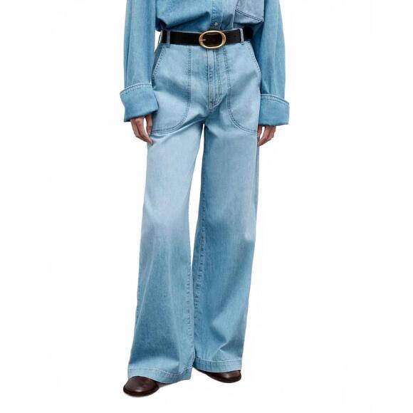 NEW TWP mecox beach jeans in vintage wash - Picture 2 of 3